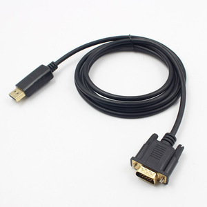 Puerto de pantalla <span class=keywords><strong>Thunderbolt</strong></span> de 1,8 m, <span class=keywords><strong>Cable</strong></span> convertidor adaptador macho Dp a <span class=keywords><strong>Vga</strong></span>, compatible con resolución de vídeo de supresión reducida de 1920x1200 - Product Image 3