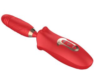 MELO Vibrador para Morder DE LA Boca, Masajeador Vaginal de Empuje, Estimulador de Clítoris, Masturbador, Juguetes Sexuales para Mujeres, 2 en 1 - Product Image 5