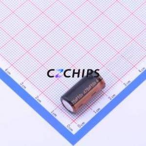 Condensador Electrolítico de Aluminio de Montaje Pasante RXW471M1HBK-1020, Componente de Montaje Pasante (THT), D10xL20mm 470uF 20% 50V 5mm - Product Image 2