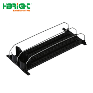 Système de poussoir d'étagère de supermarché Diviseur plat en plastique pour affichage de produits Alimentation par gravité-Entrepôt et équipement d'approvisionnement - Product Image 5