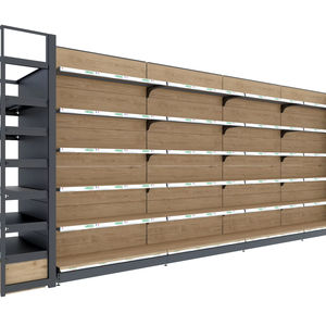 Étagères Gondoles Directes d'Usine, Présentoirs Double Face pour Supermarchés et Magasins d'Articles de Quotidien - Product Image 1