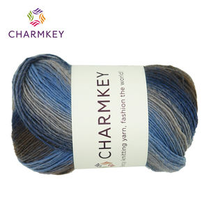 <span class=keywords><strong>Filato</strong></span> <span class=keywords><strong>misto</strong></span> <span class=keywords><strong>lana</strong></span> di nylon arcobaleno fantasia di colore 100g/palla per calza a maglia - Product Image 3