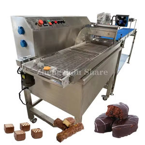 Machine automatique de revêtement de chocolat Machine électrique de fusion de chocolat Machine de revêtement de chocolat Ligne de production - Product Image 3