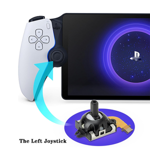 Reemplazo para <span class=keywords><strong>Playstation</strong></span> PS Portal Console Hall Effect Joystick 3D Módulo analógico Thumb Stick para <span class=keywords><strong>PS5</strong></span> <span class=keywords><strong>VR2</strong></span> Gamepad Izquierda/Derecha - Product Image 3