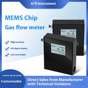 <span class=keywords><strong>Micro</strong></span> Gas termico misuratore di portata massica con RS485 MODBUS ad alta precisione Gas misuratore di portata massica Gas regolatore di flusso di massa - Product Image 4