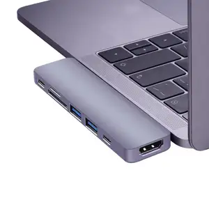 4K תצוגת Thunderbolt 3 אוניברסלי עגינה תחנת עבור מחשב נייד עם פ"ד