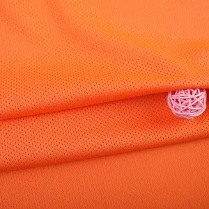 Quick Dry Breathable Outdoor 100% Polyester Bird Eye Mesh Fabric For Sportswear And Running T-shirt