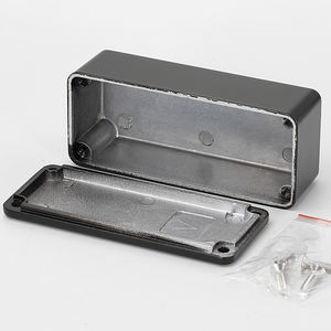 علبة دواسة صغيرة من الألومنيوم 1590A مقاس 92.5*38.5*31 مم، علبة معدنية لدواسة الجيتار، صندوق صوت DIY يدعم التخصيص - Product Image 5