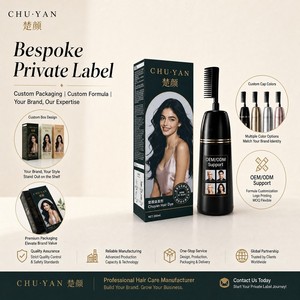 Crema de Pigmento Capilar Permanente con Extracto Herbal Natural y Brocha Aplicadora, Marca Privada para Mujeres y Hombres - Product Image 1