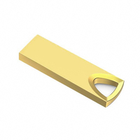 Flashdisk Logam Emas Perak USB 3.0/2.0 Kompatibel