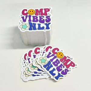 Pegatina de Vinilo Holográfica Transparente Personalizada, Resistente al Agua, con Logotipo Impreso en UV, Corte Individual y Troquelado, para Autos, Laptops y Ventanas - Product Image 6
