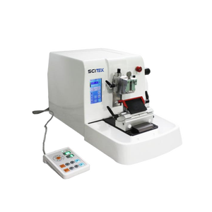 เครื่องไมโครโทมอัตโนมัติเต็มรูปแบบ SCITEK 0-100 ม. พร้อมหน้าจอสัมผัสขนาด 4.3 นิ้ว แผงควบคุมภายนอก รองรับการปรับแต่งแบบ OEM รับประกัน 2 ปี - Product Image 1