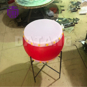 Lampes LED en forme de tambour chinois pour Noël et le Nouvel An - Décoration de festival en extérieur avec indice de protection IP65, couleurs personnalisables - Product Image 3