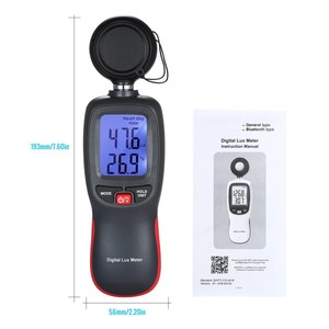 WT81 - Mètre numérique haute précision - Affichage LCD - Illuminomètre portable - Mini-luminomètre - Photomètre - 0-200000 - Product Image 1