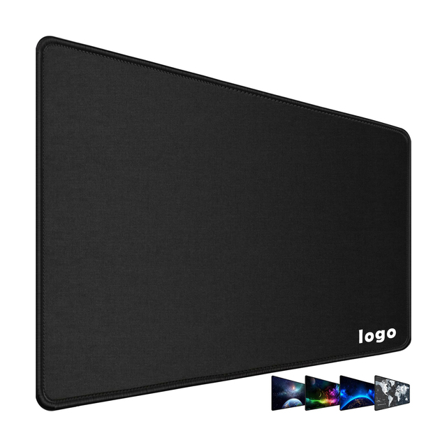 Customized Printed MousePads Black Rubber Mouse Mats Logo Printing Extra Large XXL Neoprene Gaming Desk Pad