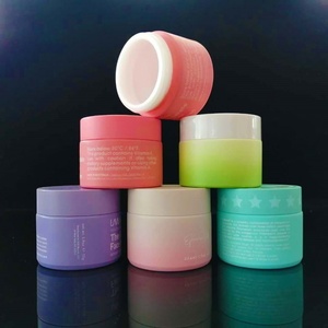 Tarro de cerámica rosa mate de 5g, 20ml, 30ml, 50ml, 60ml, 100ml, tarro de crema cosmética de porcelana blanca opaca con tapa - Product Image 6