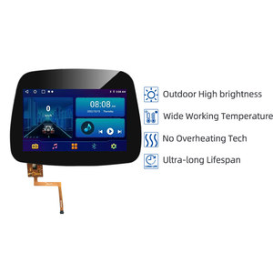 หน้าจอแสดงผลขนาด 7 นิ้ว ความละเอียด 1280x768 ความสว่างสูง 1000nits แบบ IPS LVDS ทนอุณหภูมิสูง TFT LCD พร้อมระบบสัมผัสแบบ Capacitive - Product Image 2