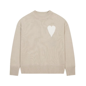 <span class=keywords><strong>Pull</strong></span> en laine tricoté sur mesure pour homme Ami Luxury, Fourniture ODM, Haute Qualité, Chaud, Tendance Hiver, Anti-plis, Respirant - Product Image 2