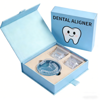 Boîte d'emballage personnalisée en carton rigide magnétique pour appareil orthodontique dentaire