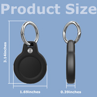 Étui de protection anti-perte de localisation de conception sportive pour Apple AirTag coque étanche modèle Pro avec verrouillage de sécurité étuis pour téléphone portable