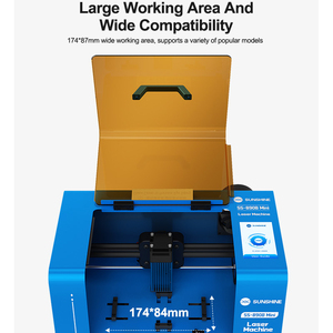 Machine de démontage de vitres laser <span class=keywords><strong>SUNSHINE</strong></span> SS-890B Mini : Élimine le verre arrière, les supports et autres composants de différentes couleurs - Product Image 5