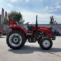 Meilleur prix pour les nouveaux tracteurs agricoles diesel 4x4 mini 50hp 60hp 70hp 80hp 90hp 100hp avec certification CE