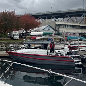 Yacht sportif de luxe de 7,5 m en aluminium soudé, personnalisé pour la pêche et les loisirs, avec moteur hors-bord, à <span class=keywords><strong>vendre</strong></span> - Product Image 3