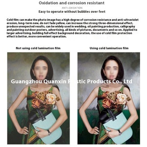 Cao Trong Suốt Chống Xước Pet Lạnh Gắn Tempered Pha Lê Phim Cho Album Ảnh Quảng Cáo Trang Trí Bức Tranh Trực Tiếp - Product Image 4