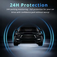 Kamera Mobil 4 Saluran Baru 3 Inci Dash Cam 2.5k Depan dan Belakang 1080p dengan WiFi Monitor Parkir 24 Jam Kotak Hitam Mobil