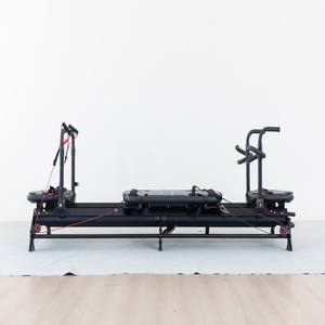 Çeşitli <span class=keywords><strong>Pilates</strong></span> Egzersizleri için Kayışlar ve Profesyonel Tasarım ile Donatılmış Megaformer Spor Salonu Fitness Ekipmanı - Product Image 1