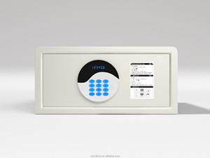 ZACE New Design Hotel Electronic <b>Safe</b> <b>Box</b> With Key Lock and Fireproof Feature Digital Security Secure Storage ZACE-104 - Product Image 1