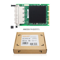 CC8350-T4 OCP 3.0 Server Network Adapter 10/100/1000M Quad-Port RJ45 Chipset Intel I350AM4