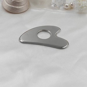 Outil Gua Sha en métal personnalisé, planche <span class=keywords><strong>de</strong></span> raclage en acier inoxydable pour massage du <span class=keywords><strong>visage</strong></span>, appareil <span class=keywords><strong>de</strong></span> soin <span class=keywords><strong>de</strong></span> la peau et <span class=keywords><strong>de</strong></span> beauté - Product Image 4