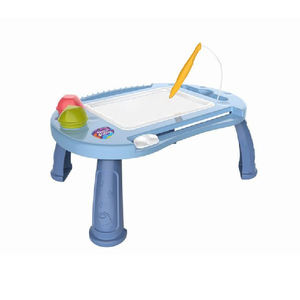 Tavola Magnetica Cancellabile per Bambini, Tavolo Educativo per Disegnare e Set di Giocattoli Magnetici in Plastica per Disegnare - Product Image 4