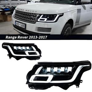 Faros Delanteros LED Matrix Blancos para Range Rover 2013-2017 L405, Actualización OEM de Fábrica - Product Image 1