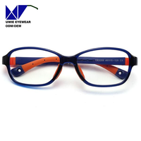 Lunettes optiques rectangulaires TR90 sur mesure OEM, anti-lumière bleue, pour enfants et adolescents, taille 46-15-125, fabricant chinois
