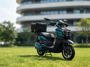Motocicleta Eléctrica de Reparto, 2000W, Alta Velocidad, Largo Alcance, Scooter Eléctrico para Reparto de Comida a Domicilio, <span class=keywords><strong>Mensajería</strong></span> Express - Product Image 2