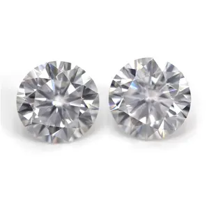 인증 D 컬러 Moissanite 느슨한 1 캐럿 다이아몬드 컷 Moissanite