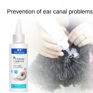 Líquido de limpieza de oídos para mascotas, 120ml, ecológico, <span class=keywords><strong>Natural</strong></span>, botella de plástico moderna, gotas para los oídos de perro, aceite, cera para los oídos, eliminación de ácaros, limpieza de oídos de gato - Product Image 4