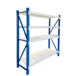 Étagère d'entrepôt industrielle directe d'usine, taille personnalisée, réglable, revêtement époxy, antirouille, montage facile - Product Image 1