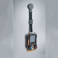 Manomètre numérique LCD Testo 550S 549 AC, 2 vannes, 60 bars, pour climatisation HVAC, testeur de pression et de température, outil de test des valves