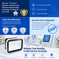 Module de scanner de codes-barres 2D haute performance, lecteur de codes QR intégré, moteur de numérisation CMOS USB TTL pour intégration OEM