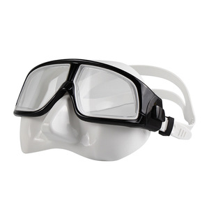 Máscara de Buceo de Silicona con Dos Ventanas de Vidrio Templado Antivaho para Adultos, Deportes Acuáticos - Product Image 2