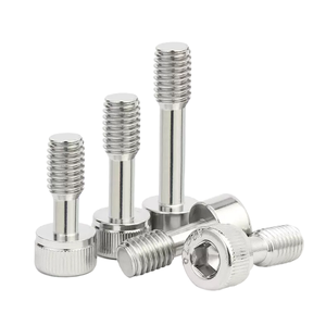 Boulon de jante fendue à 12 points chromé M7x32mm Grade 12.9 avec écrou pour moyeu de roue - Product Image 4