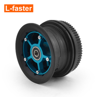 Roues pneumatiques pour skateboard électrique de 8, 9 et 10 pouces, type mountainboard