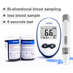 Máy đo đường huyết điện tử cầm tay giá nhà máy Yasee, mẫu miễn phí, Glucometro, <span class=keywords><strong>Glucometer</strong></span> - Product Image 5