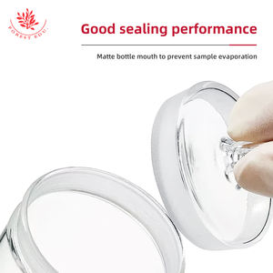 Botella de Pesaje de Vidrio de Laboratorio de 50x30 mm, Vidrio de Borosilicato, Pesaje Preciso de Sólidos, Botellas de Pesaje de Vidrio de Varias Capacidades - Product Image 6