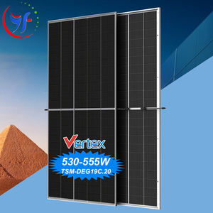 แผงโซลาร์เซลล์แบบสองหน้า รุ่นใหม่ 540w 550w Trina Solar Panel Vertex 500w แบบสองหน้า กระจกสองชั้น <span class=keywords><strong>TSM</strong></span>-<span class=keywords><strong>DEG19C</strong></span>.<span class=keywords><strong>20</strong></span> สำหรับระบบแผงโซลาร์เซลล์ - Product Image 1