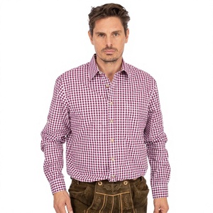 เสื้อเชิ้ตแบบดั้งเดิมเยอรมันบาวาเรียน Oktoberfest Lederhosen Trachten 2026 ขายส่งใหม่ - Product Image 1