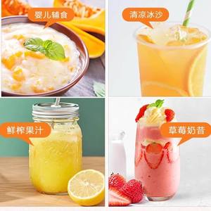 Mini Licuadora Portátil Midea, Máquina Eléctrica para Hacer Smoothies con Batería Recargable Integrada para Uso Doméstico - Product Image 4